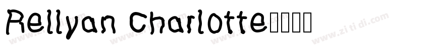 Rellyan Charlotte字体转换